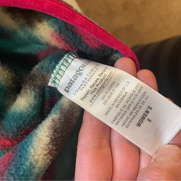 Patagonia Snap T Fleece Pullover size Small - Picture 6 of 8